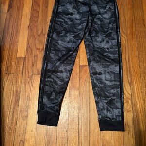 Adidas Black and Gray Joggers